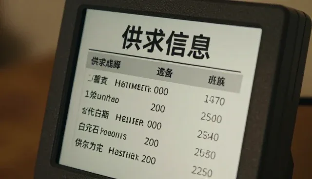 供求信息发布选型关注点与使用限制